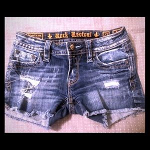 Rock Revival cut offs